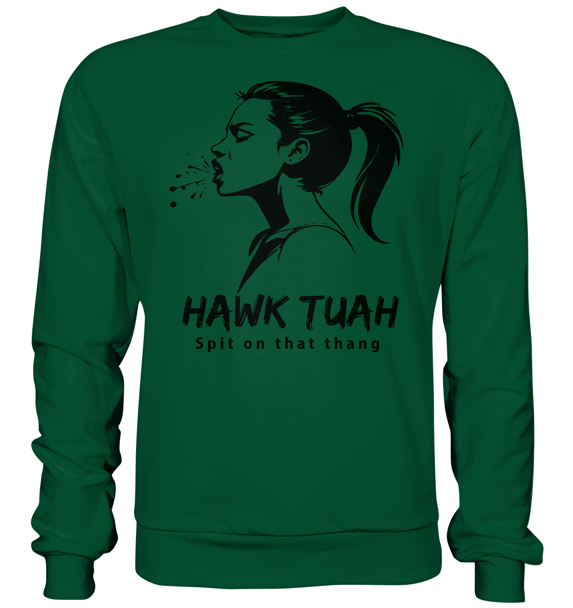 Hawk Tuah Viki-Chic Edition - Basic Sweatshirt