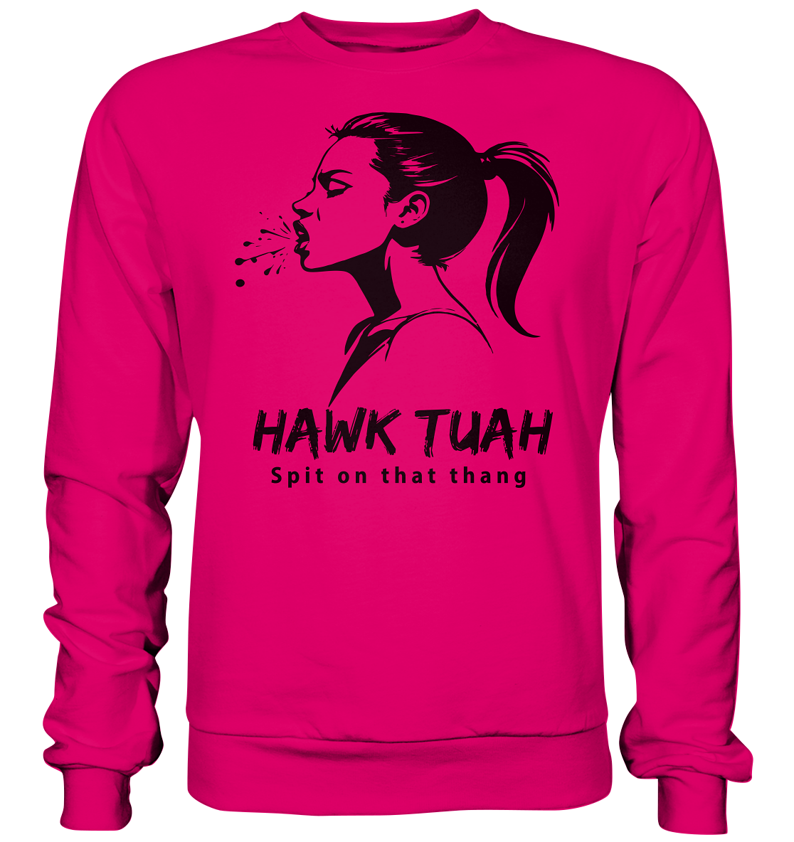Hawk Tuah Viki-Chic Edition - Basic Sweatshirt