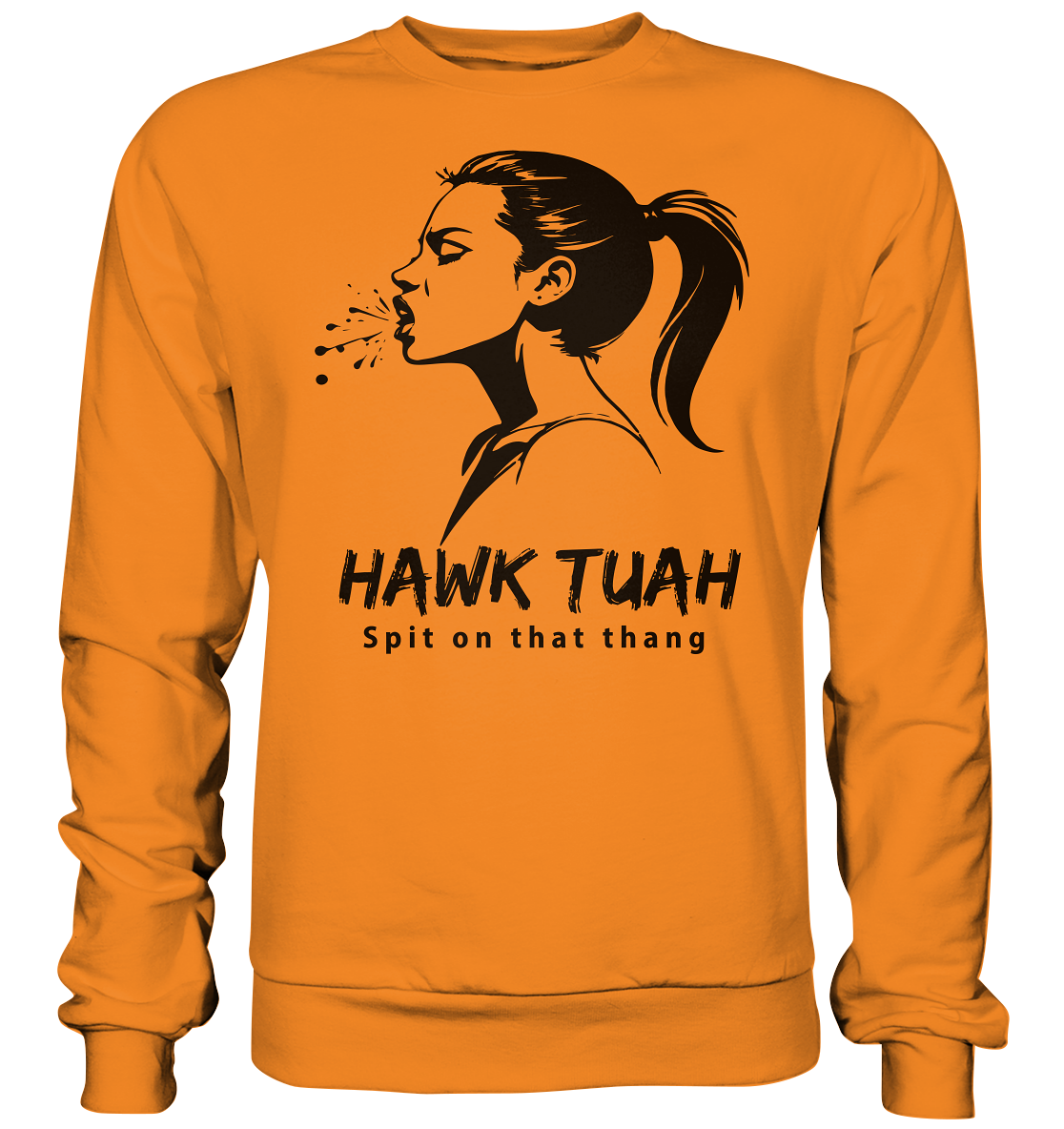 Hawk Tuah Viki-Chic Edition - Basic Sweatshirt
