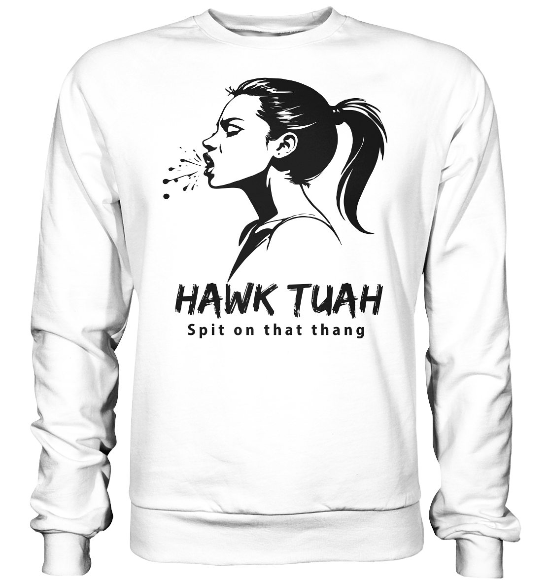 Hawk Tuah Viki-Chic Edition - Basic Sweatshirt