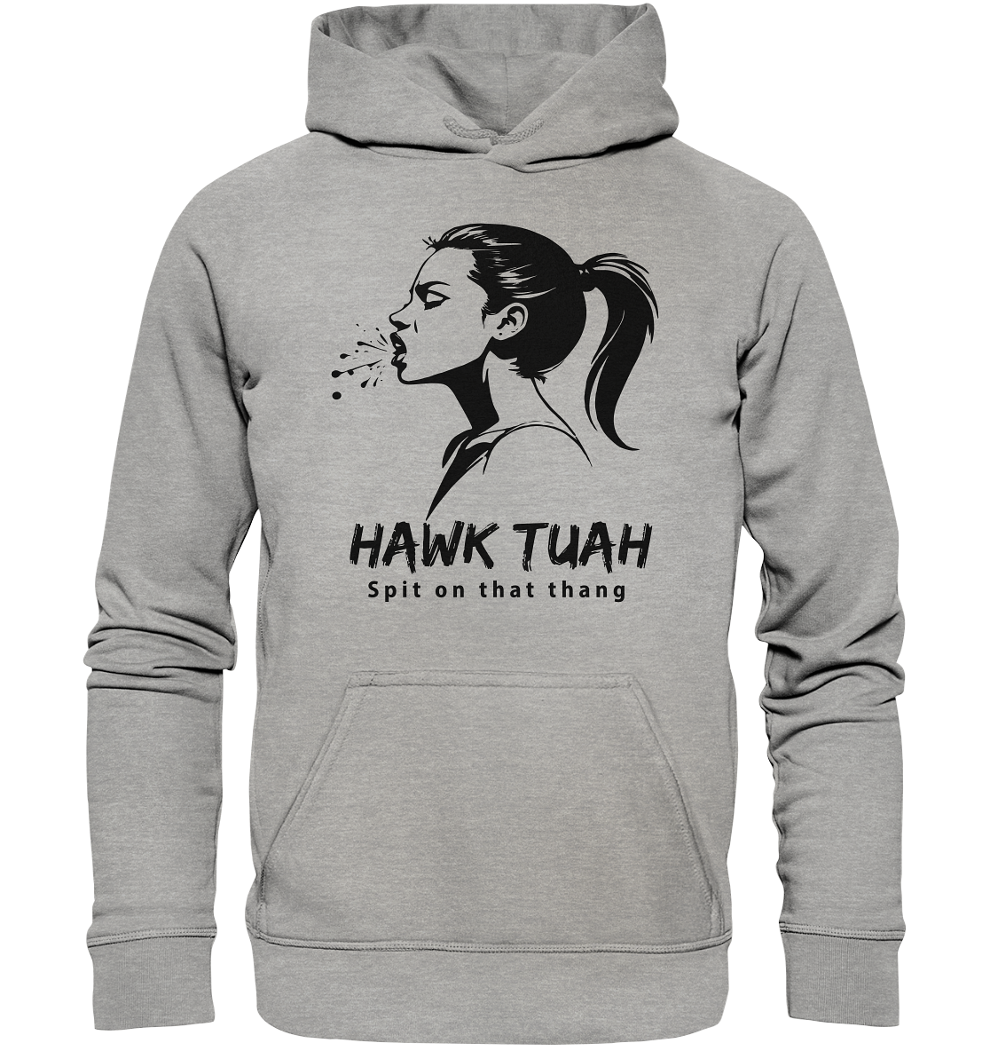 Hawk Tuah Viki-Chic Edition - Basic Unisex Hoodie