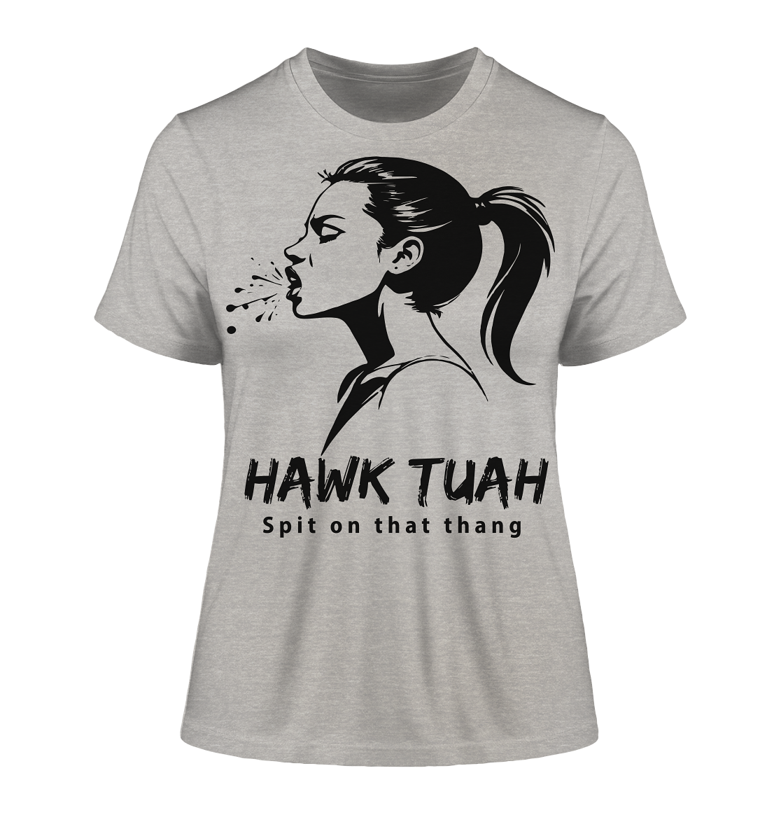Hawk Tuah Viki-Chic Edition - Fitted Ladies Organic Shirt