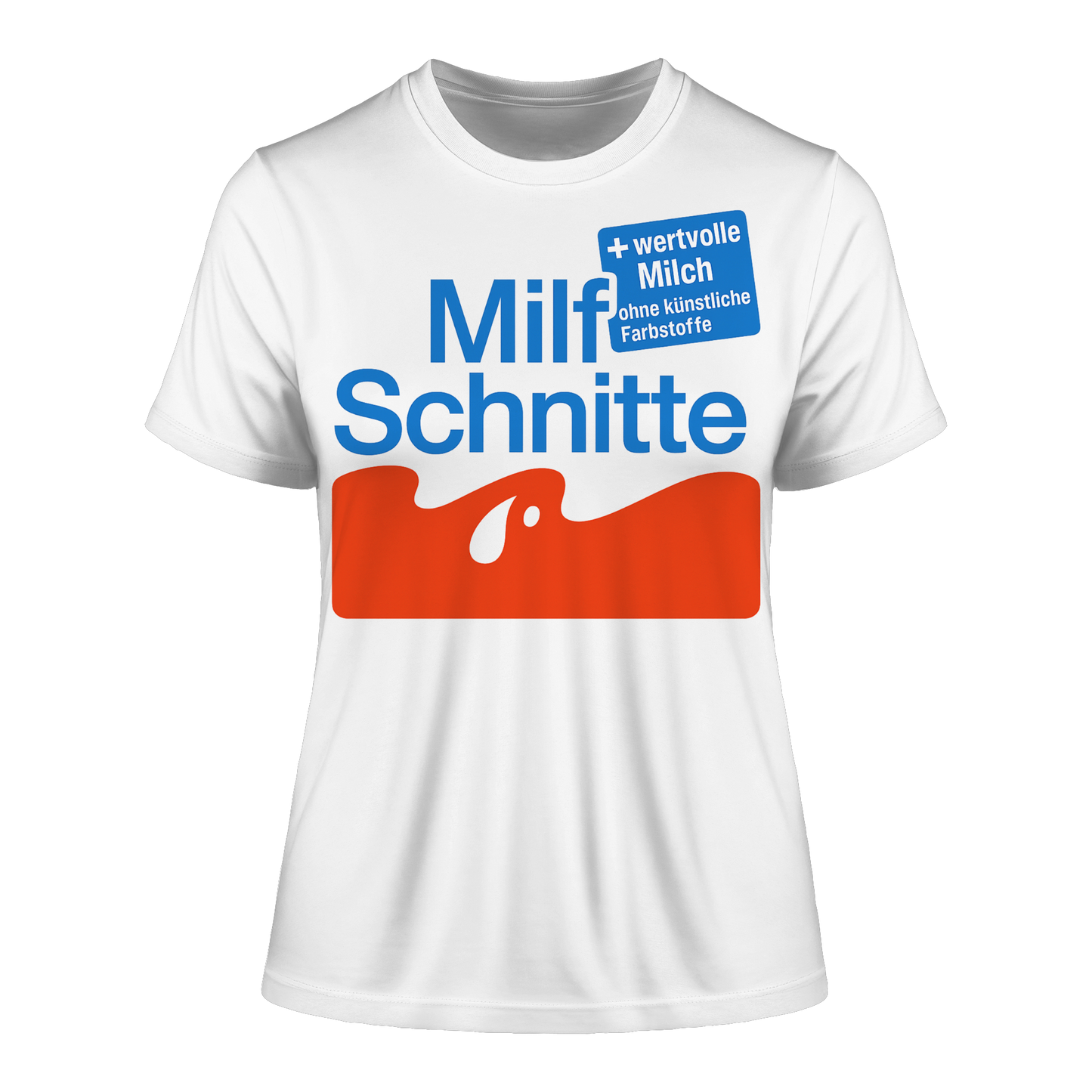 Milf Schnitte - Fitted Ladies Organic Shirt