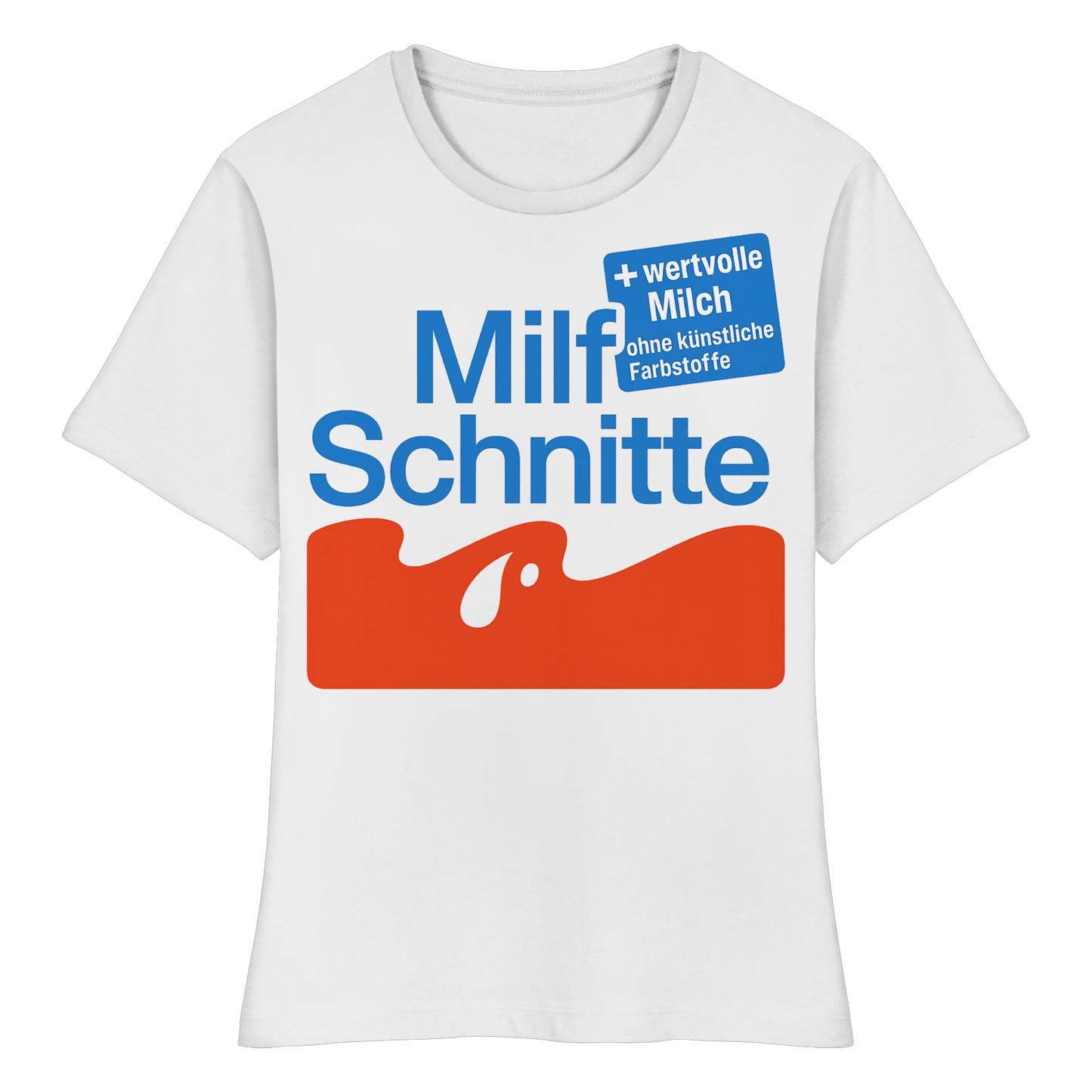 Milf Schnitte - Fitted Ladies Organic Shirt