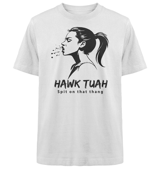 Hawk Tuah Viki-Chic Edition - Heavy Oversized Organic Shirt