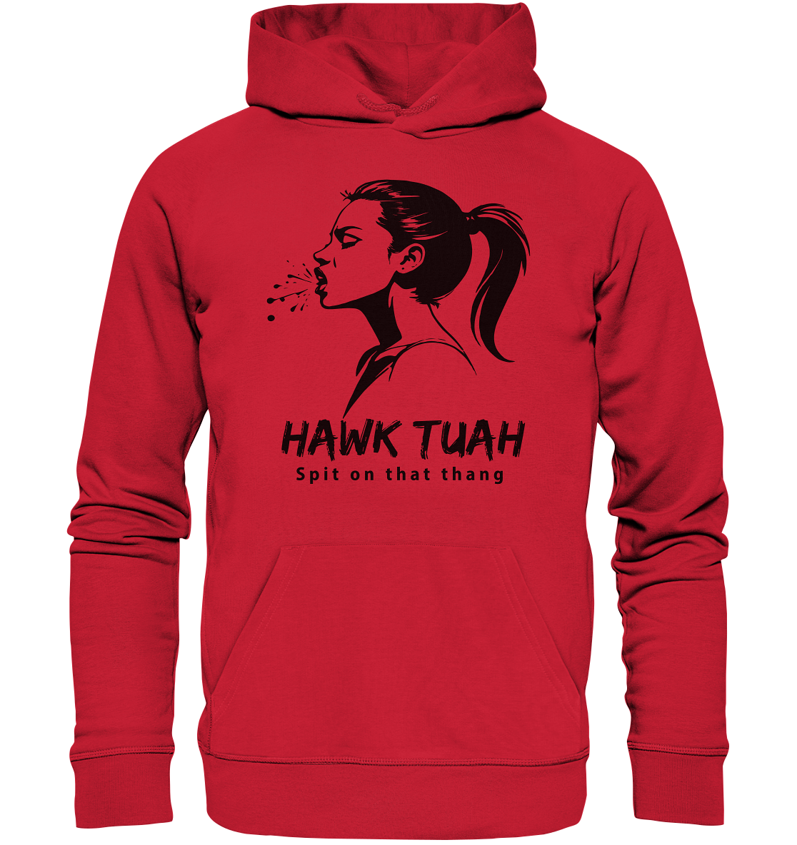 Hawk Tuah Viki-Chic Edition - Organic Basic Hoodie