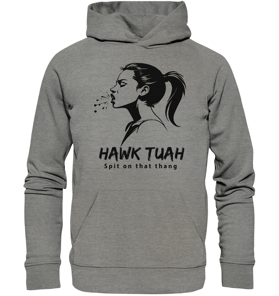 Hawk Tuah Viki-Chic Edition - Organic Hoodie