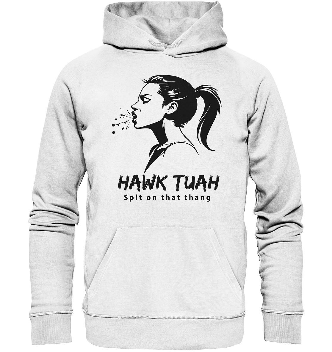 Hawk Tuah Viki-Chic Edition - Organic Hoodie