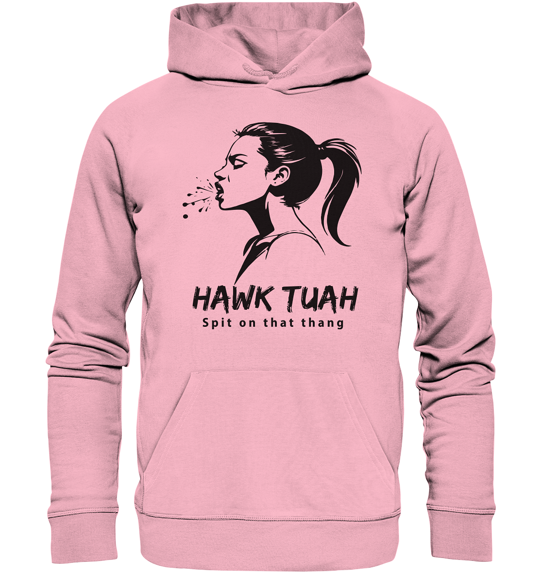 Hawk Tuah Viki-Chic Edition - Organic Hoodie