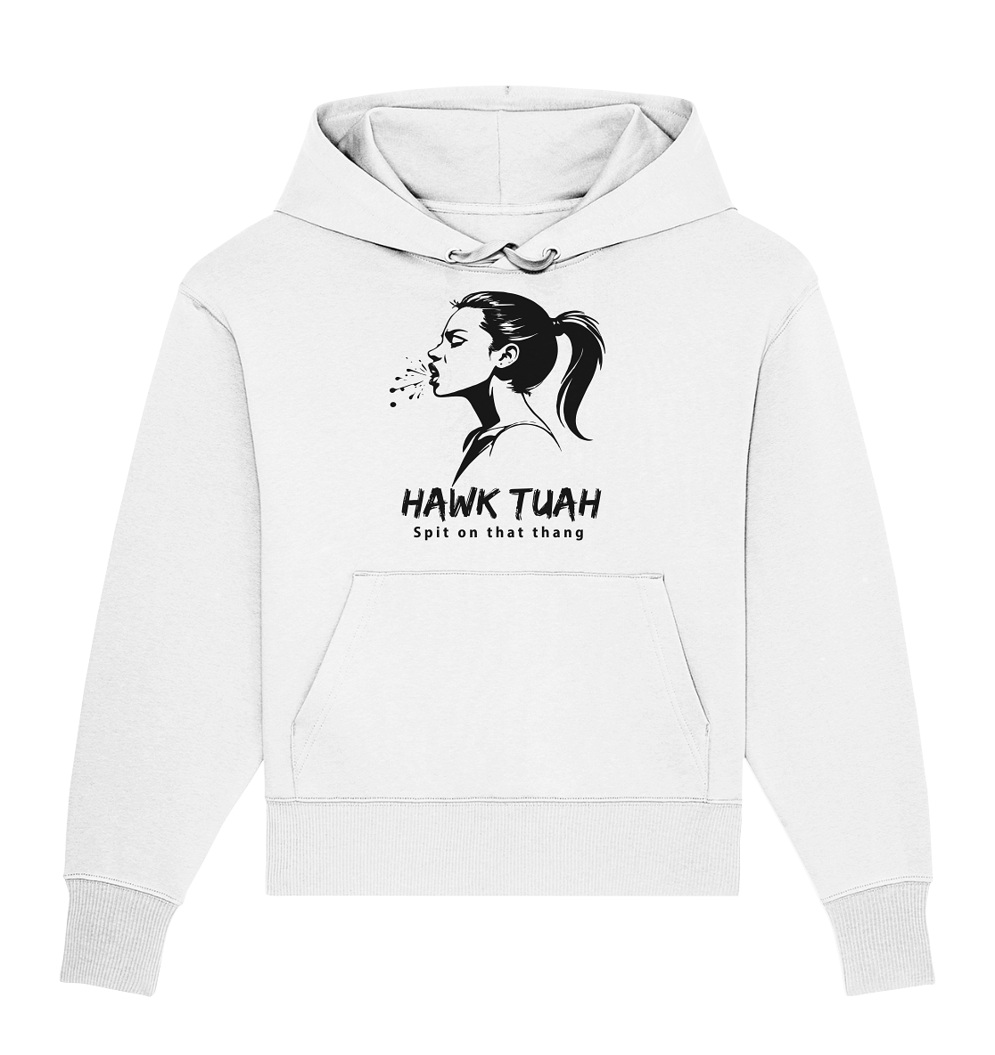 Hawk Tuah Viki-Chic Edition - Organic Oversize Hoodie