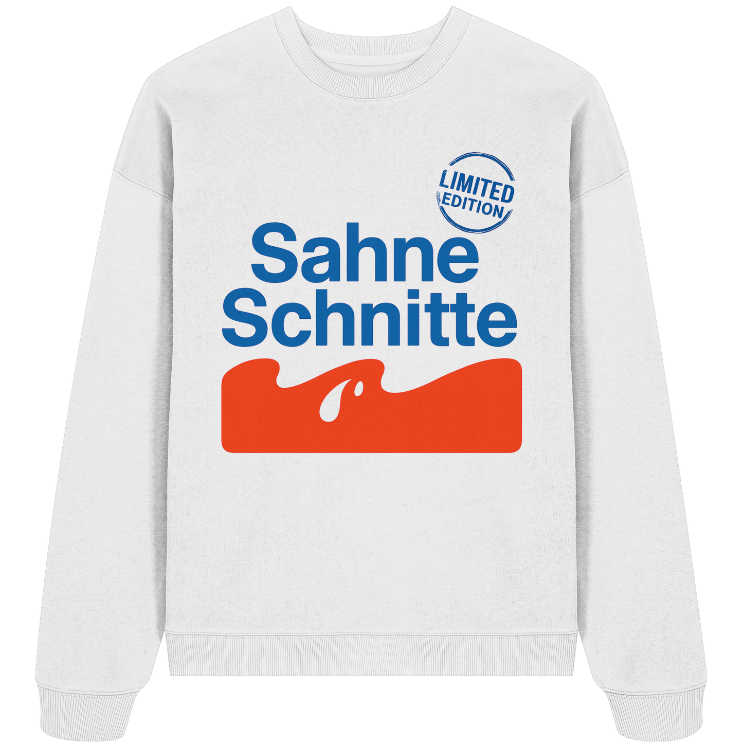 Sahneschnitte - Organic Oversize Sweatshirt