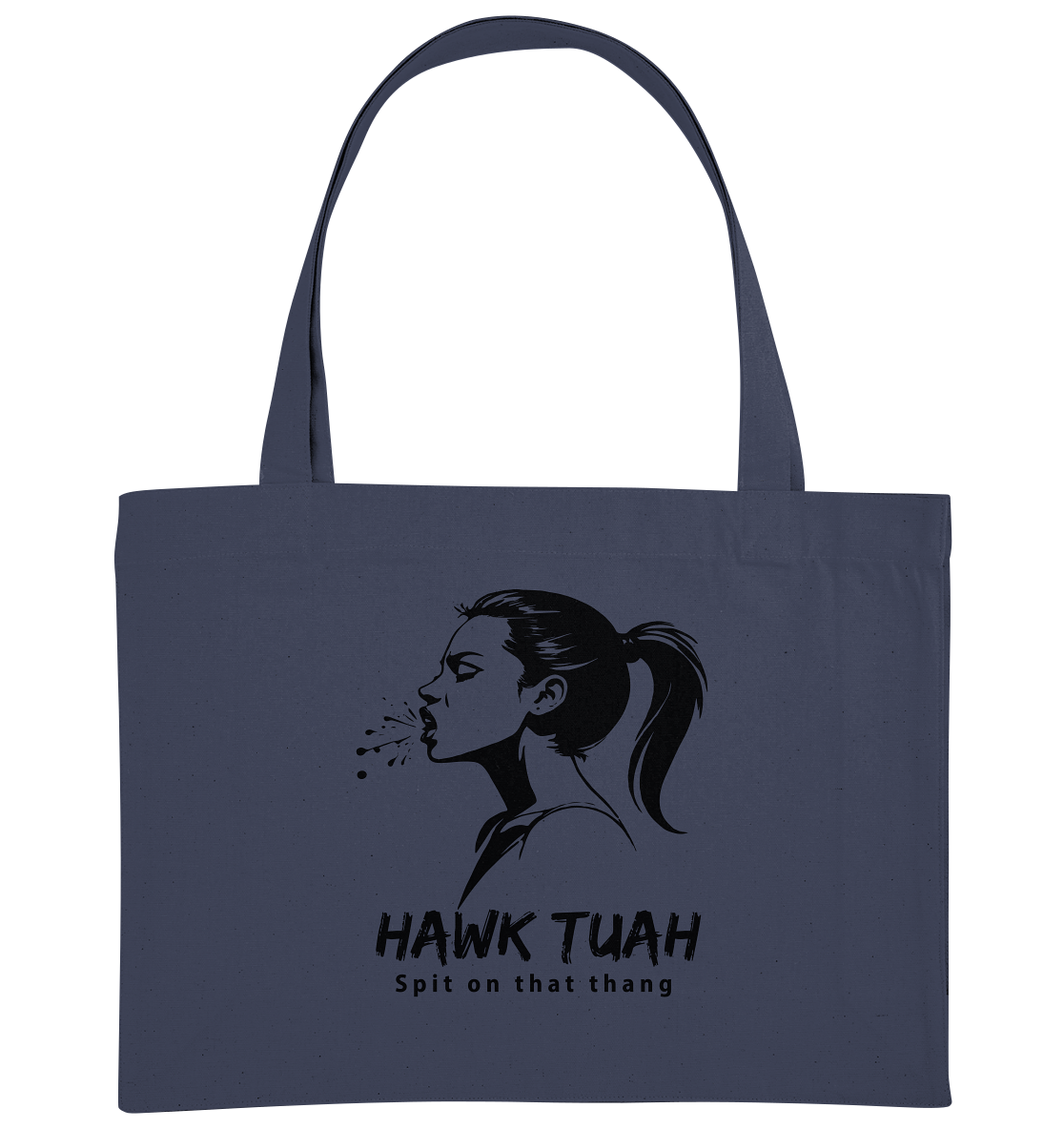 Hawk Tuah Viki-Chic Edition - Organic Shopping-Bag