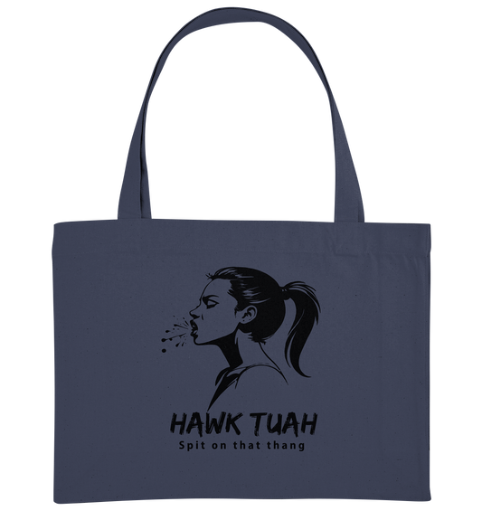 Hawk Tuah Viki-Chic Edition - Organic Shopping-Bag
