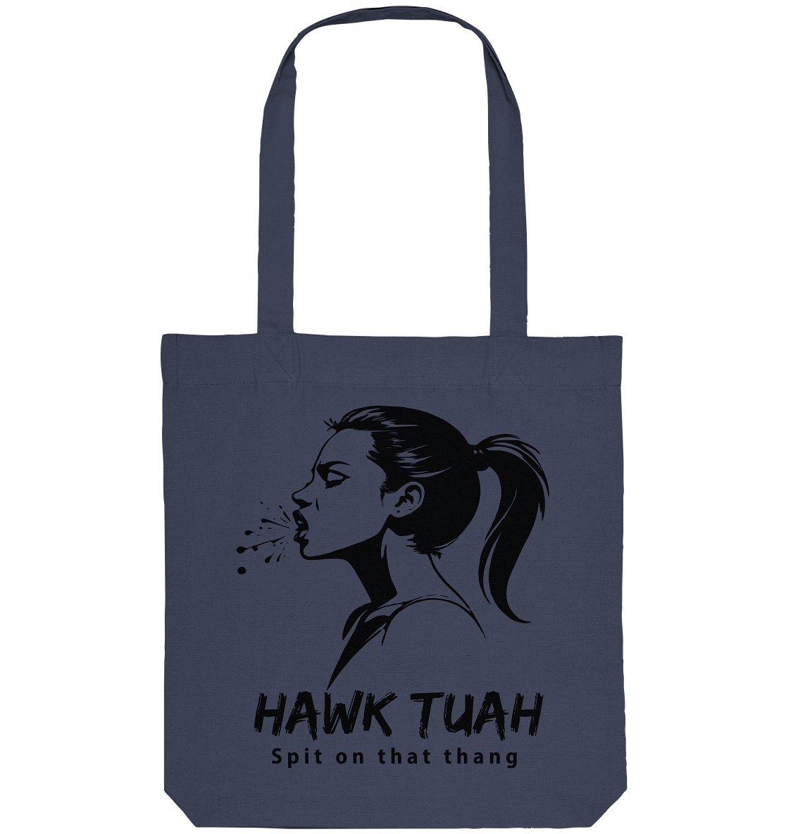 Hawk Tuah Viki-Chic Edition - Organic Tote-Bag