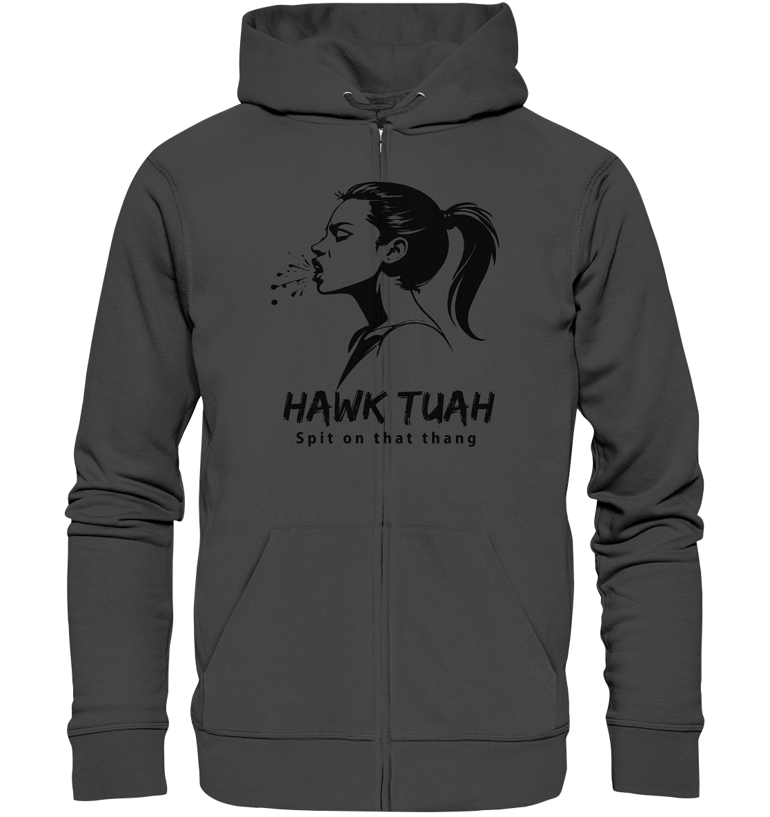 Hawk Tuah Viki-Chic Edition - Organic Zipper