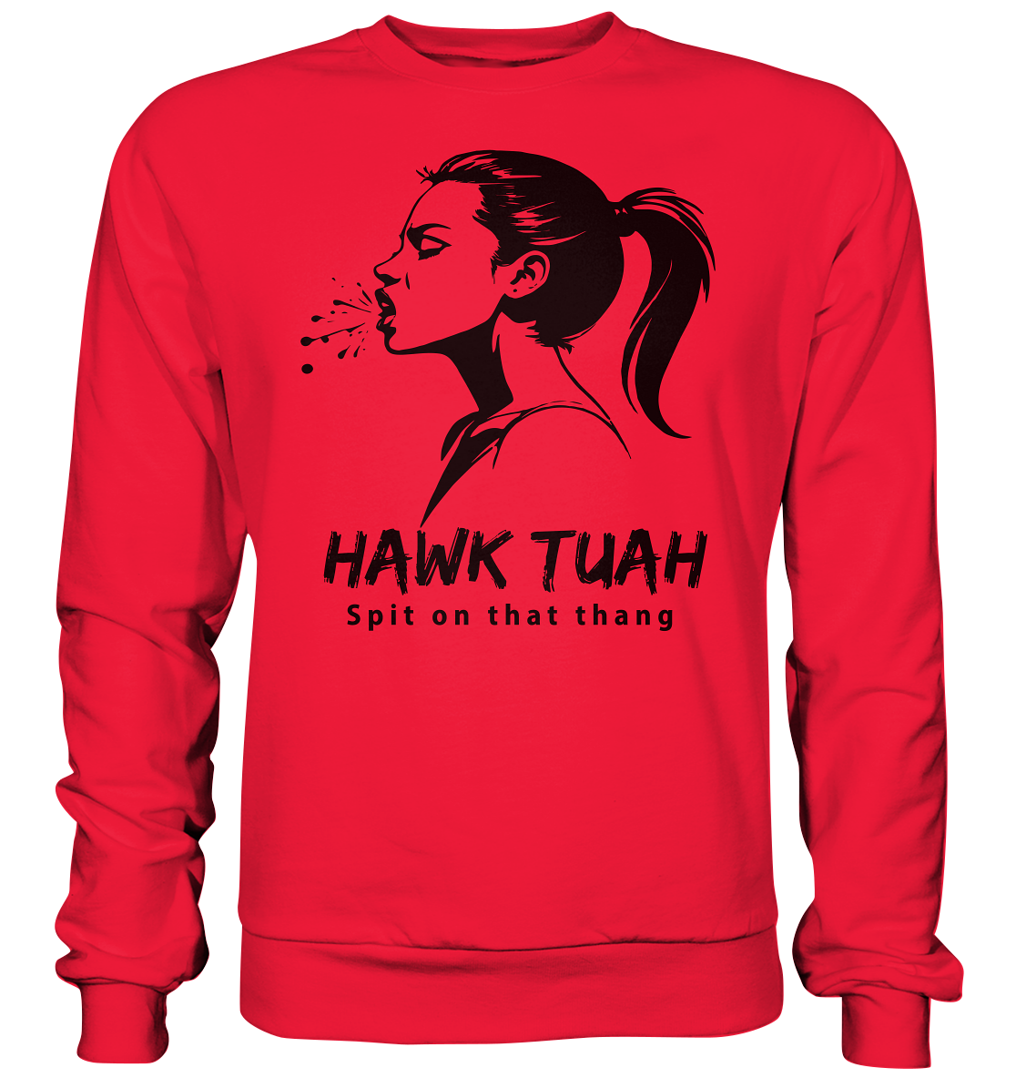 Hawk Tuah Viki-Chic Edition - Premium Sweatshirt