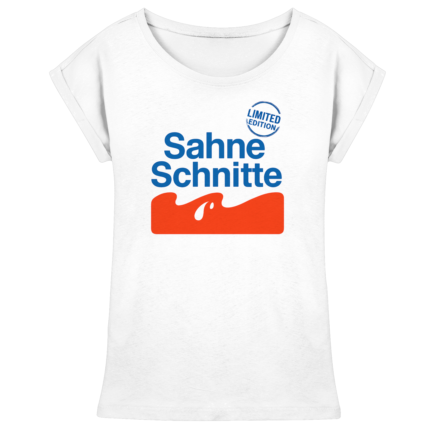 Sahneschnitte - Womens Extended Shoulder T-Shirt