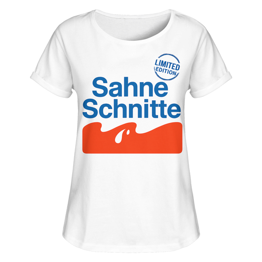 Sahneschnitte - Womens Roll-Up T-Shirt