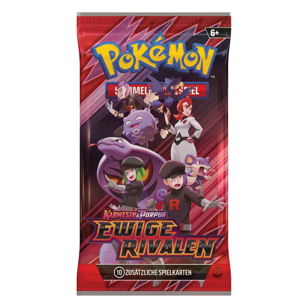 Pokémon TCG: Karmesin Purpur – Ewige Rivalen Display (36 Boosterpacks, Deutsch)