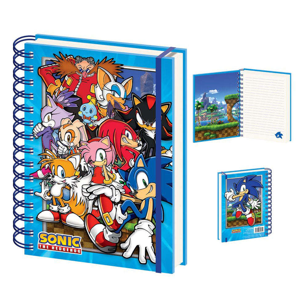 Sonic The Hedgehog Wiro Notizbuch A5