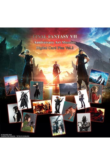 Final Fantasy VII TCG Anniversary Art Museum Digital Card Plus Vol. 2 Booster Display (20) *Englische Version*