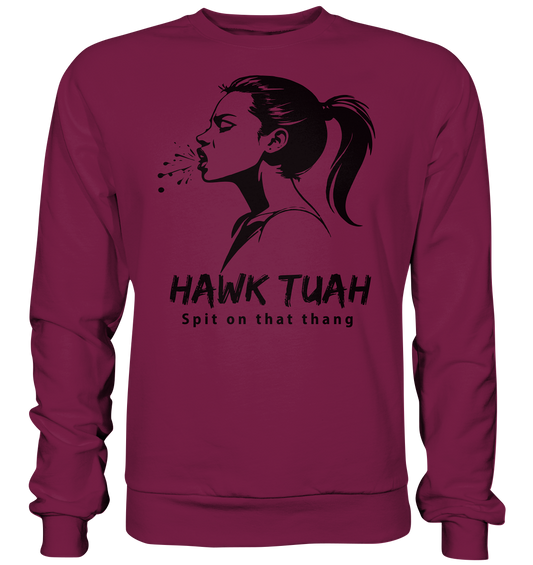 Hawk Tuah Viki-Chic Edition  - Basic Sweatshirt