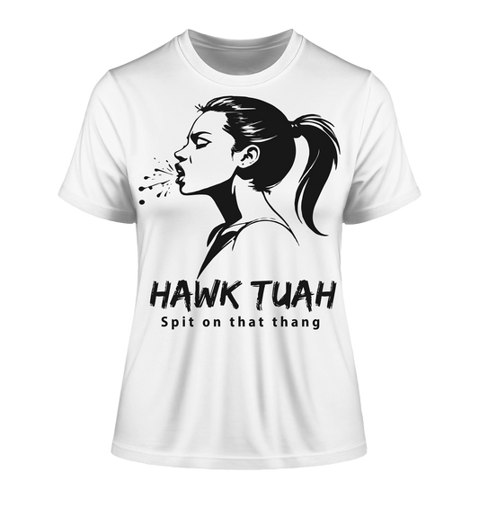 Hawk Tuah Viki-Chic Edition  - Fitted Ladies Organic Shirt