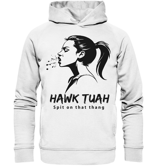 Hawk Tuah Viki-Chic Edition  - Organic Fashion Hoodie