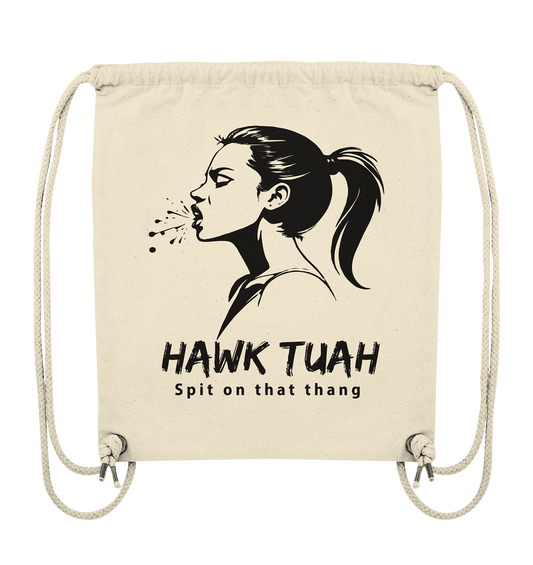 Hawk Tuah Viki-Chic Edition  - Organic Gym-Bag