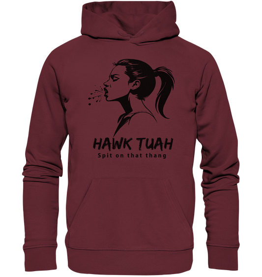 Hawk Tuah Viki-Chic Edition  - Organic Hoodie