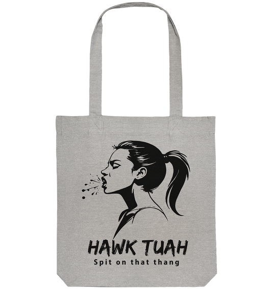Hawk Tuah Viki-Chic Edition  - Organic Tote-Bag