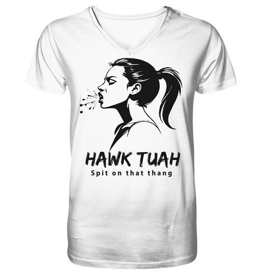 Hawk Tuah Viki-Chic Edition  - V-Neck Shirt