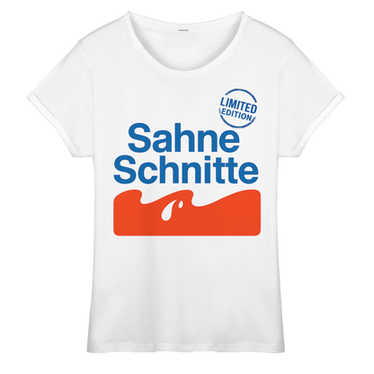 Sahneschnitte - Womens Roll-Up T-Shirt