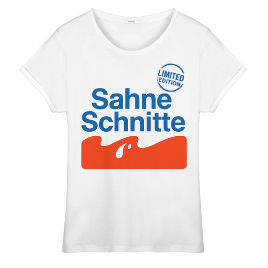 Sahneschnitte - Womens Roll-Up T-Shirt